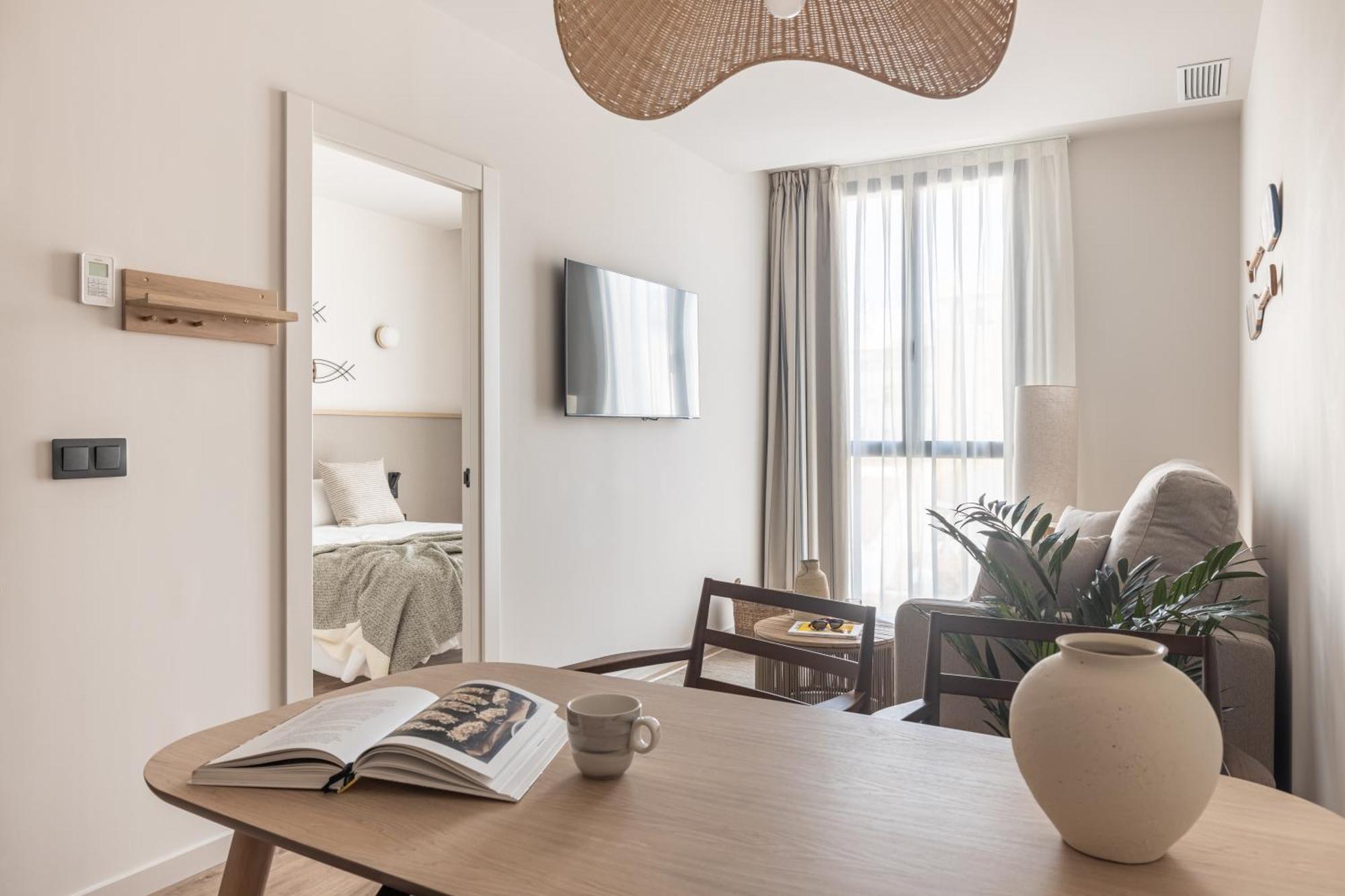 Appartement Libere Malaga Trinidad Chambre photo